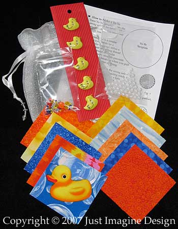 ducks embellishment kit