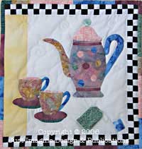 jazzy border teapot photo